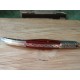 Couteau Navaja Spanish Style Lame Clip Point Acier Inox Manche Bois de Rose Slipjoint CN2106635 - Livraison Gratuite