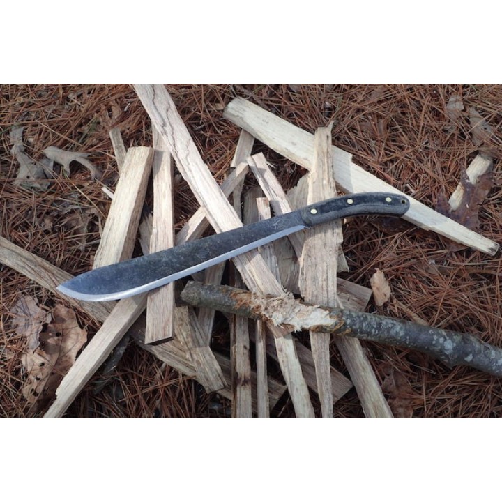 Machette ESEE Expat Darien Machete Acier Carbone 1075 Manche Micarta Etui Canvas El Salvador ESDARIEN - Livraison Gratuite
