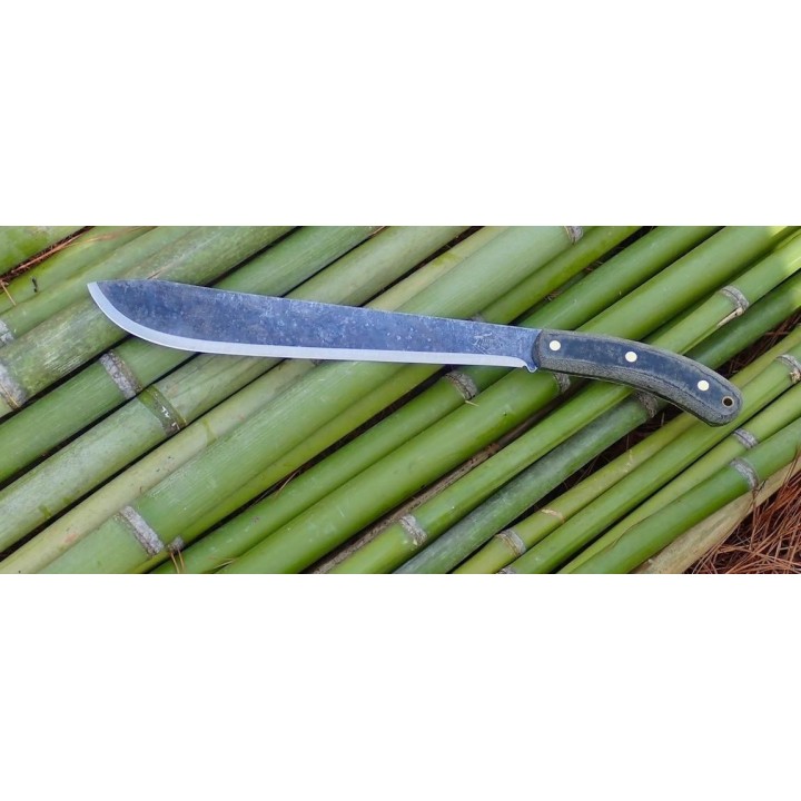 Machette ESEE Expat Darien Machete Acier Carbone 1075 Manche Micarta Etui Canvas El Salvador ESDARIEN - Livraison Gratuite