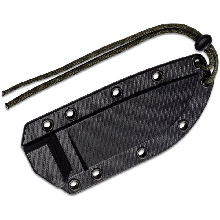 Couteau ESEE Esee-4 Orange Manche Orange/Black G10 Acier Carbone 1095 Etui Plastic USA ES4POR006 - Livraison Gratuite