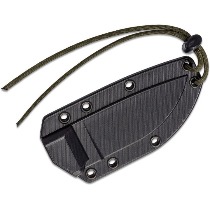 Couteau ESEE Esee-3 Od Green Manche Green/Black G10 Acier Carbone 1095 Etui Plastique Made USA ES3PMOD003 - Livraison Gratuite