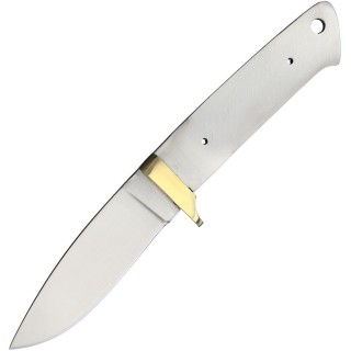 Lot de 2 Lames A Customiser Skinner Lame Acier Inox Garde en Laiton BL129 - Livraison Gratuite