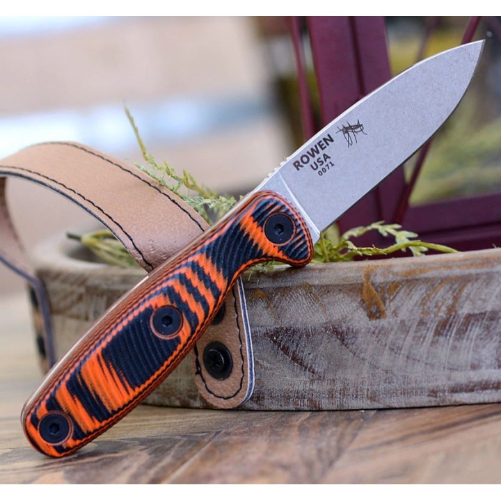 Couteau ESEE Xancudo Manche Orange/Black G10 Lame Acier S35VN Etui Plastic USA ESXAN2006 - Livraison Gratuite