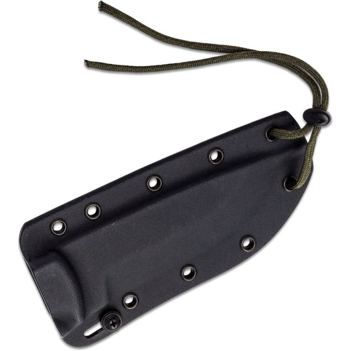 Couteau ESEE Esee-5 OD Venom Green Manche Neon Green G10 Acier Carbone 1095 Etui USA ES5PVG007 - Livraison Gratuite