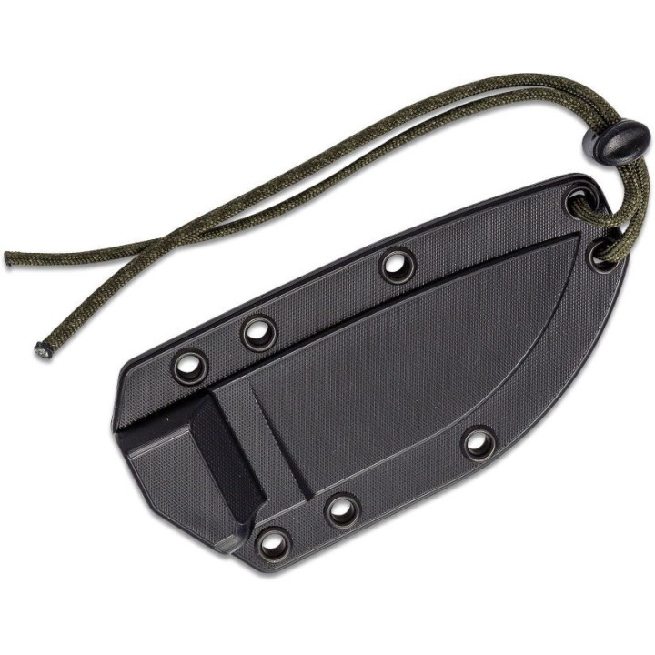 Couteau ESEE Esee-3 Dark Earth Manche Coyote/Black G10 Acier Carbone 1095 Etui Made USA ES3PMDE005 - Livraison Gratuite