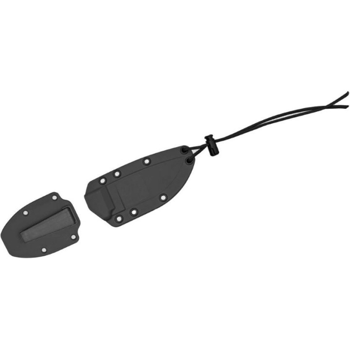 Couteau ESEE Esee-3 Dark Earth Manche Coyote/Black G10 Acier Carbone 1095 Etui Made USA ES3PMDE005 - Livraison Gratuite