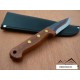 Couteau Bowie Fabrication Artisanale SVORD Nouvelle Zélande CARBONE 1095 Manche Bois SVDP - Livraison Gratuite