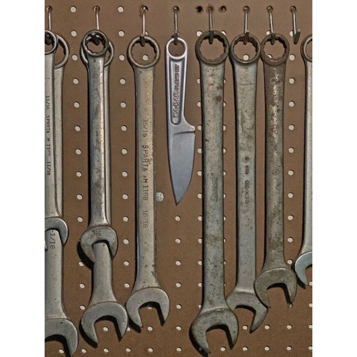 Couteau KA-BAR 1119 Wrench Acier Carbone 425 Etui Plastique Made USA KA1119 - Livraison Gratuite