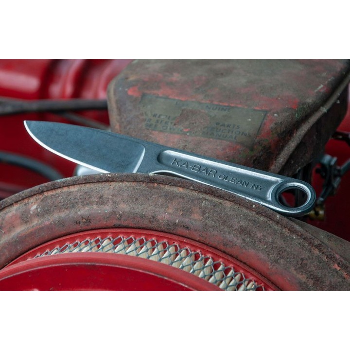 Couteau KA-BAR 1119 Wrench Acier Carbone 425 Etui Plastique Made USA KA1119 - Livraison Gratuite