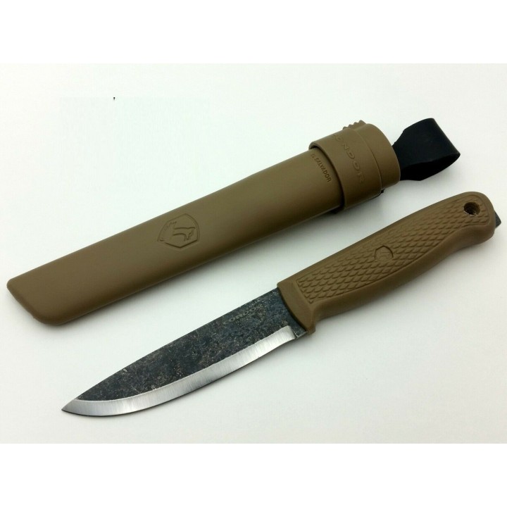 Couteau Condor Terrasaur Acier Carbone 1095 Manche Desert Abs Etui Abs Made El Salvador CTK394441 - Livraison Gratuite