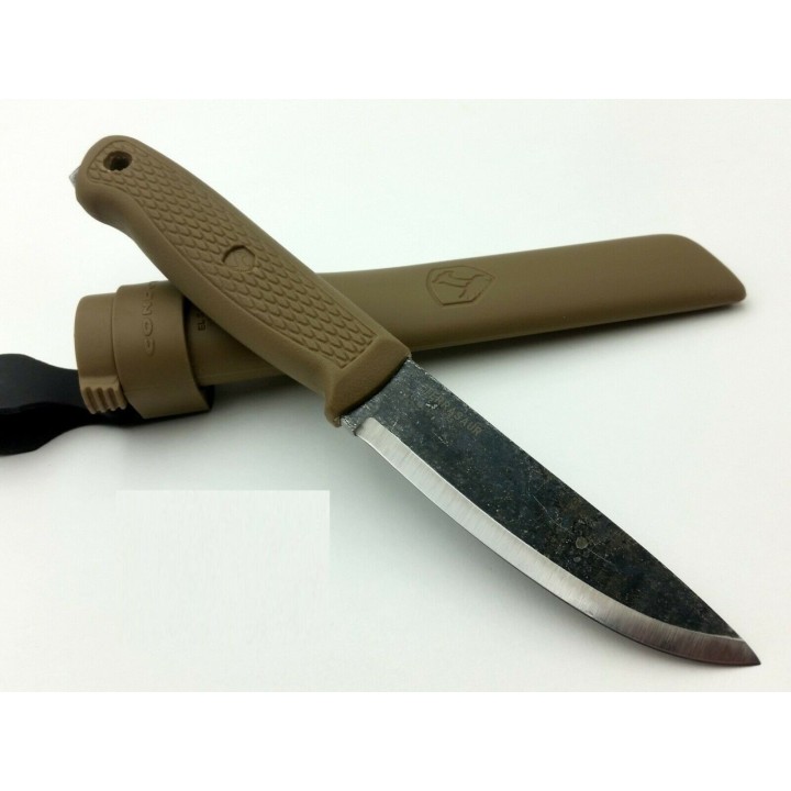Couteau Condor Terrasaur Acier Carbone 1095 Manche Desert Abs Etui Abs Made El Salvador CTK394441 - Livraison Gratuite