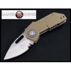 Couteau Mantis Tough Tony. 3 1/2" clos Acier CPM-440V G-10 Handle MANMT9D - Livraison Gratuite