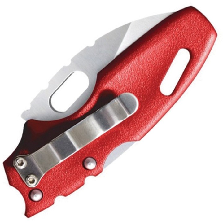 CS20MTR Cold Steel Mini Tuff Lite Tri-Ad Lock Red Griv-Ex handle 4034 Blade - Livraison Gratuite