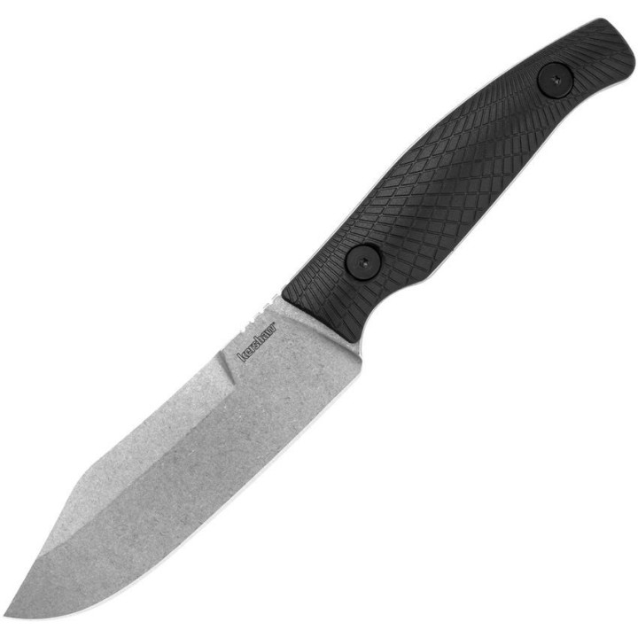 Couteau Kershaw Camp 5 Bowie Lame Acier D2 Manche GFN Etui GRN KS1083 - Livraison Gratuite