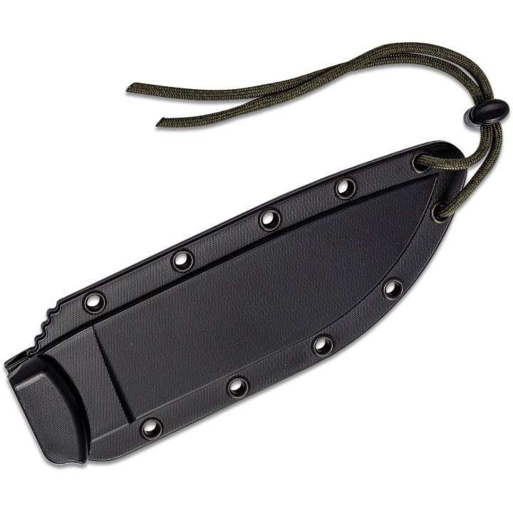 Couteau ESEE Esee-6 OD Black Manche Natural Micarta Acier Carbone 1095 Etui USA ES6PB011 - Livraison Gratuite