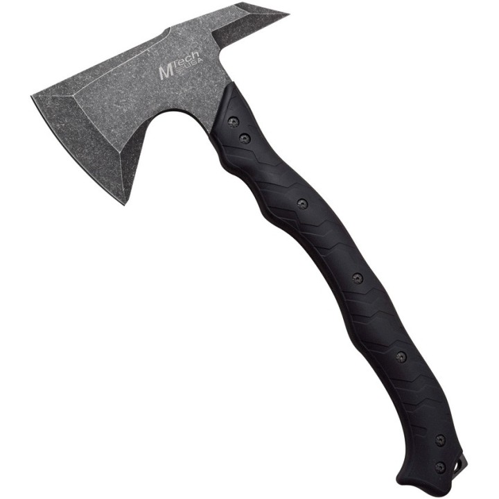 Hache Axe Tomahawk Mtech Lame Acier Inox Manche ABS Etui Nylon MTAXE13T - Livraison Gratuite