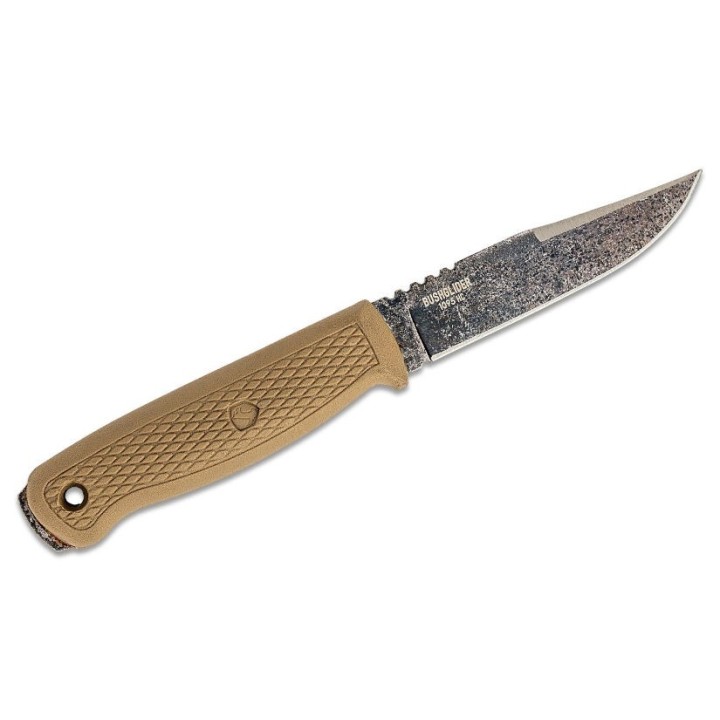 Couteau Condor Bushglider Knife Tan Acier Carbone 1095 Manche & Etui Abs Made El Salvador CTK394842HC - Livraison Gratuite