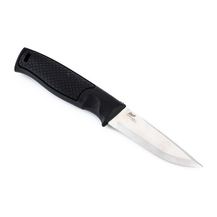 Couteau Brisa Hiker 95 Scandi Lame Acier 12C27 Manche FRN Etui Cuir Made Finland BRI23001 - Livraison Gratuite