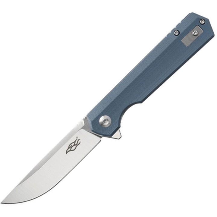 Couteau Ganzo Firebird Gray Manche G10 Lame Acier D2 Linerlock Clip GAFH11SGY - Livraison Gratuite