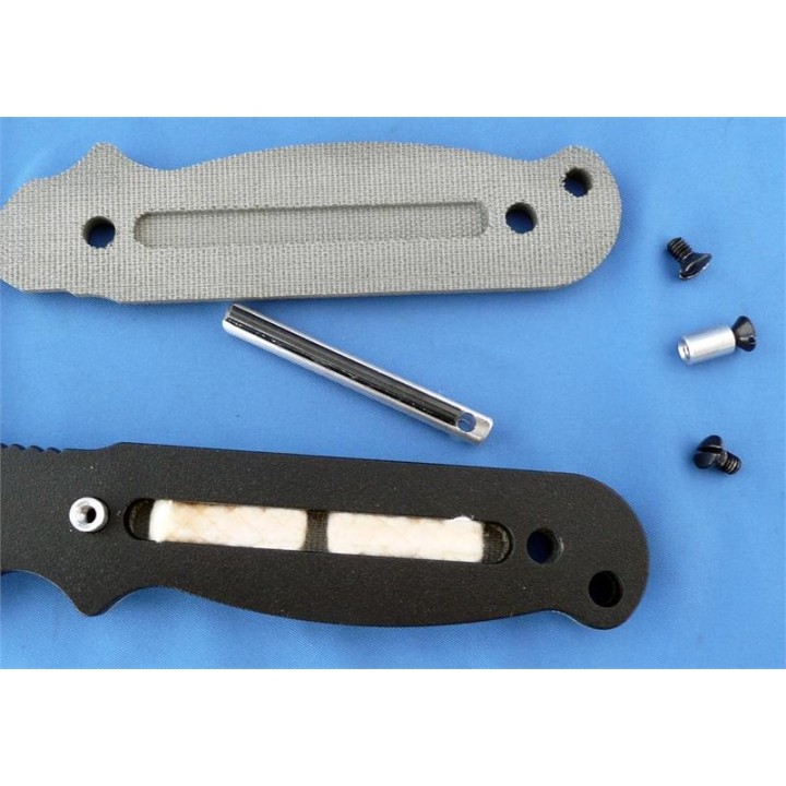 Couteau de Survie ESEE Laser Strike Acier 1095 Manche Green Micarta Etui Kydex USA ESLSP - Livraison Gratuite