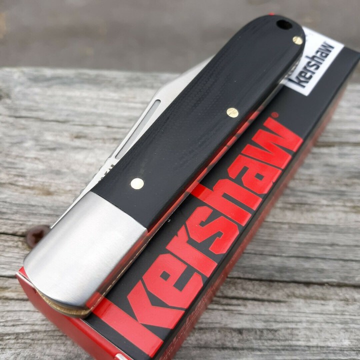 Couteau Kershaw Culpepper Slipjoint Lame Acier 7Cr17MoV Manche G10 KS4383 - Livraison Gratuite