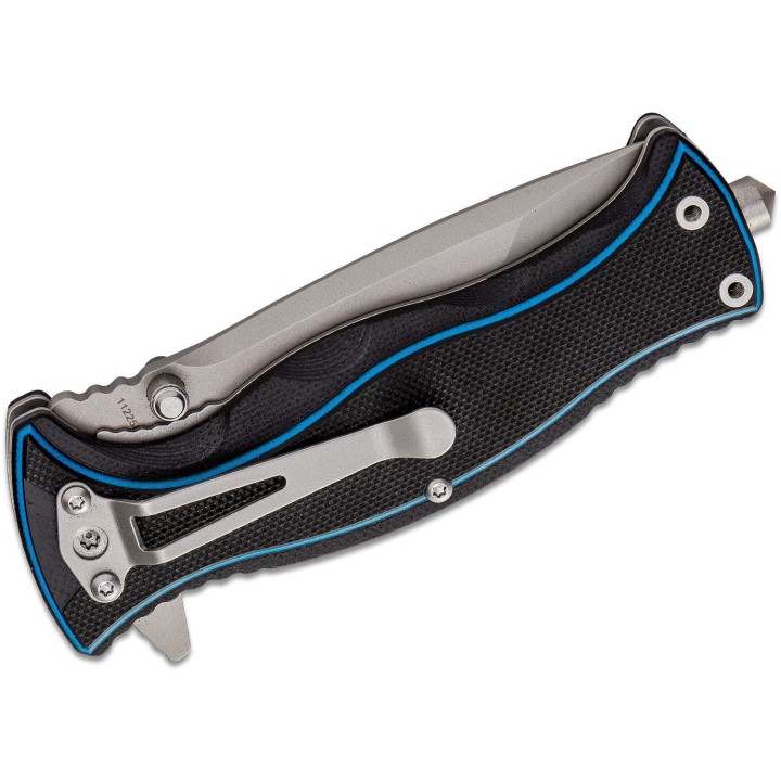 Couteau Smith&Wesson M&P Officer Lame Acier 8Cr13MoV Tanto Manche G10 Linerlock Clip SW1122581 - Livraison Gratuite
