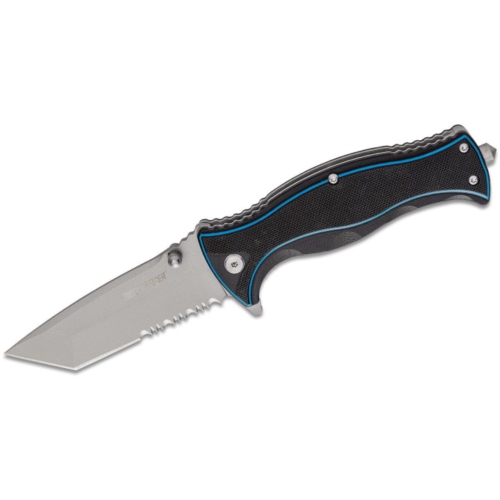 Couteau Smith&Wesson M&P Officer Lame Acier 8Cr13MoV Tanto Manche G10 Linerlock Clip SW1122581 - Livraison Gratuite