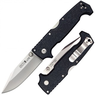 Couteau Cold Steel SR1 Lite Clip Point Lame Acier 8Cr13MoV Manche Griv-Ex Lockback Clip CS62K1 - Livraison Gratuite