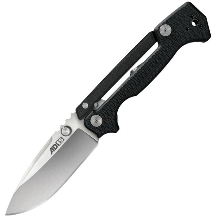 Couteau Cold Steel AD-15 Scorpion Lame Acier S35VN Manche Black G10 Clip CS58SQB - Livraison Gratuite