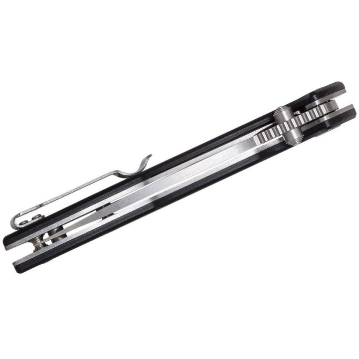 Couteau CJRB Cutlery Centros Carbon Fiber Lame Acier D2 Manche G10 Clip J1905CF - Livraison Gratuite