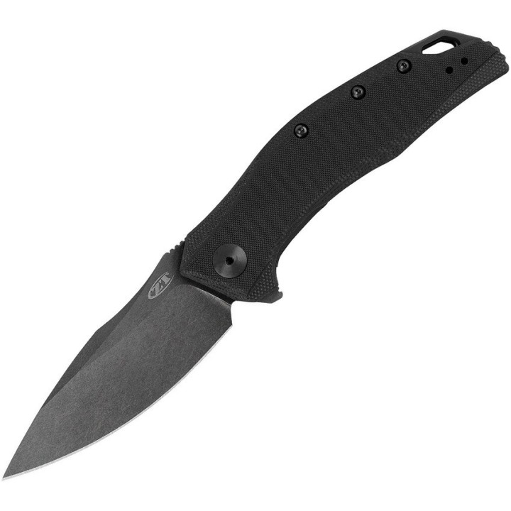 Couteau Zero Tolerance A/O Lame Acier CPM-20CV Manche G10 Linerlock Clip Made USA ZT0357BW - Livraison Gratuite
