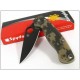 Couteau SPYDERCO PARA-MILITARY 2 Camo Acier CPM-S30V Spyderco Made In USA SC81GPCMOBK2 - Livraison Gratuite