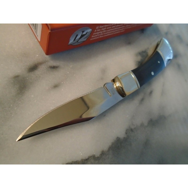 Couteau Marbles Lockback D2 Lame Acier D2 Manche Micarta MR432 - Livraison Gratuite