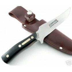 Couteau SCHRADE OLD TIMER Deerslayer Fixed Knife + Etui Cuir SCH15OT - Livraison Gratuite