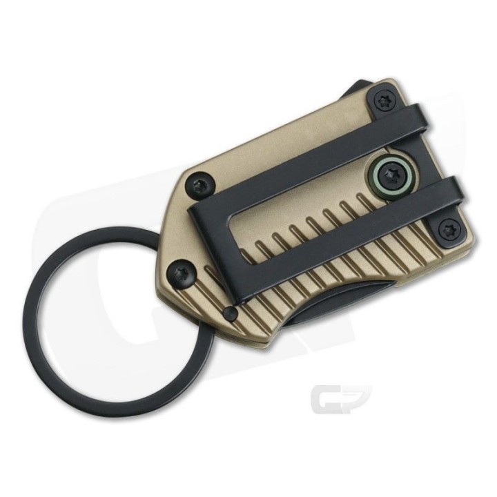 G1692 Gerber Key Note Linerlock Coyote Brown Aluminium 5Cr13MoV - Livraison Gratuite