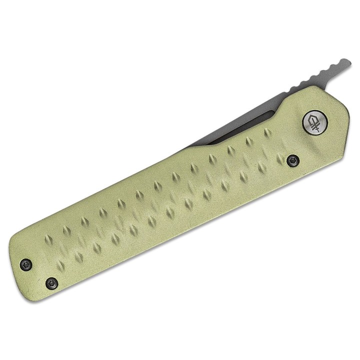 Couteau Gerber Ayako Tanto Green Lame Acier 7Cr17MoV Manche Aluminium/Acier G1690 - Livraison Gratuite