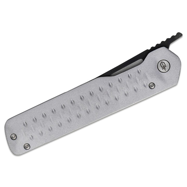 Couteau Gerber Ayako Tanto Silver Lame Acier 7Cr17MoV Manche Aluminium/Acier G1689 - Livraison Gratuite
