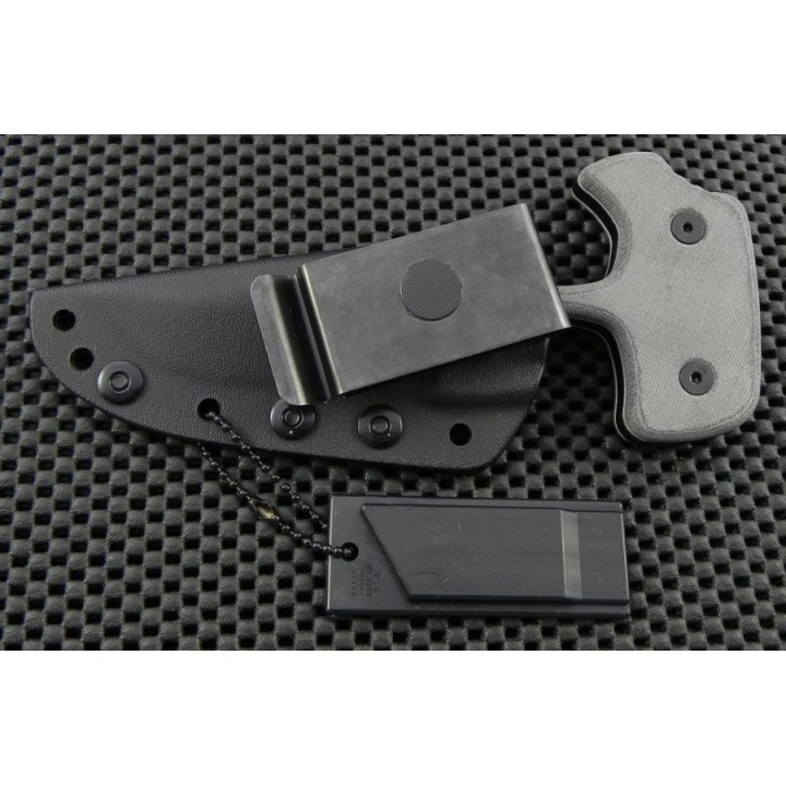 Push Dagger Tops Knives Tops Grim Reaper Carbone 1095 Manche Micarta Made In USA TPGR01 - Livraison Gratuite