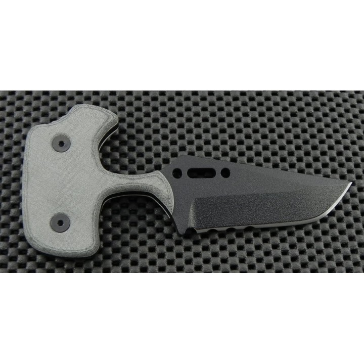 Push Dagger Tops Knives Tops Grim Reaper Carbone 1095 Manche Micarta Made In USA TPGR01 - Livraison Gratuite