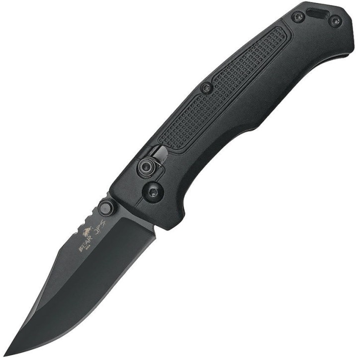 BC500AIBKB Couteau Bear Ops Rancor IV Slide Lock Lame Acier 14C28N Manche Aluminium Made USA - Livraison Gratuite
