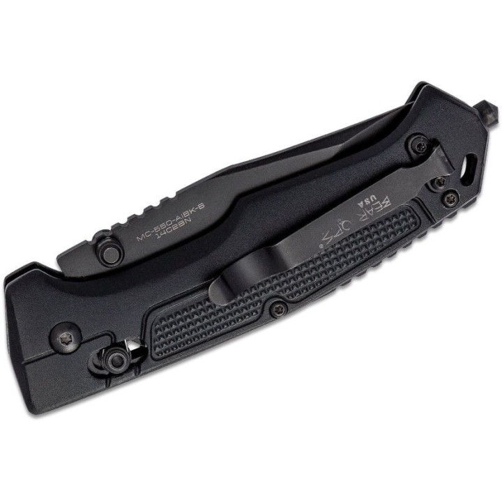 BC550AIBKB Couteau Bear Ops Rancor IV Slide Lock Clip Lame Acier 14C28N Manche Alu Made USA - Livraison Gratuite