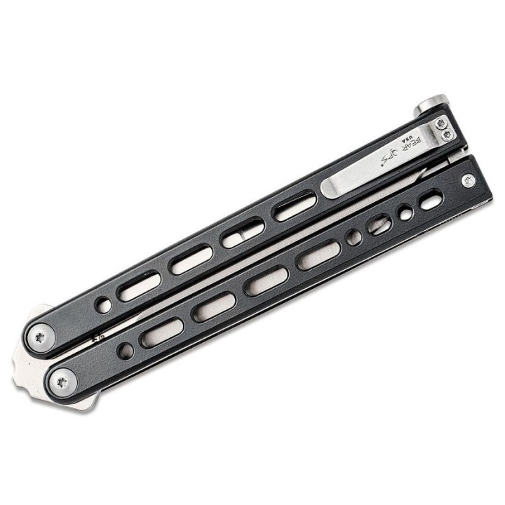 BC820SSBKS Couteau Bear Song VIII Bayonet Lame Acier 154CM Manche Acier Made USA - Livraison Gratuite