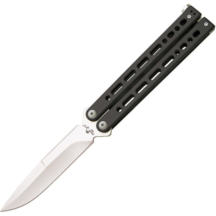 BC820SSBKS Couteau Bear Song VIII Bayonet Lame Acier 154CM Manche Acier Made USA - Livraison Gratuite