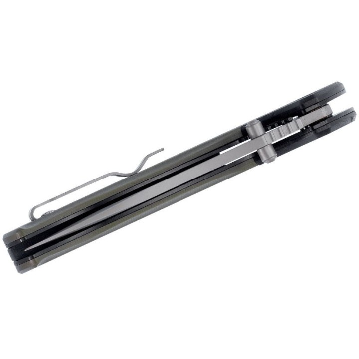 BCA400B4P Couteau Bear Ops Swipe A/O Lame Acier 14C28N Manche G10 Linerlock Clip Made USA - Livraison Gratuite