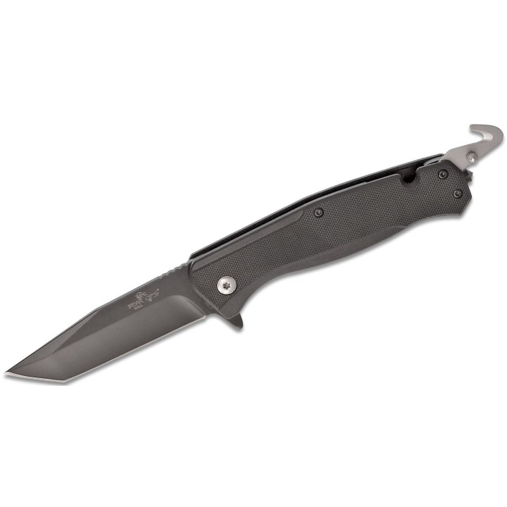Couteau Bear Ops Bear Swipe IV A/O Tanto Lame Acier 14C28N Brise Vitres Coupe Ceintures USA BCA500B4B - Livraison Gratuite