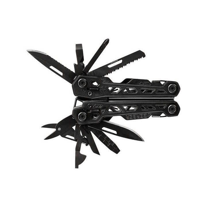 Pince Gerber Truss Multi Tool Black 17 Fonctions Manche Acier Outils Acier Etui Nylon G1779 - Livraison Gratuite