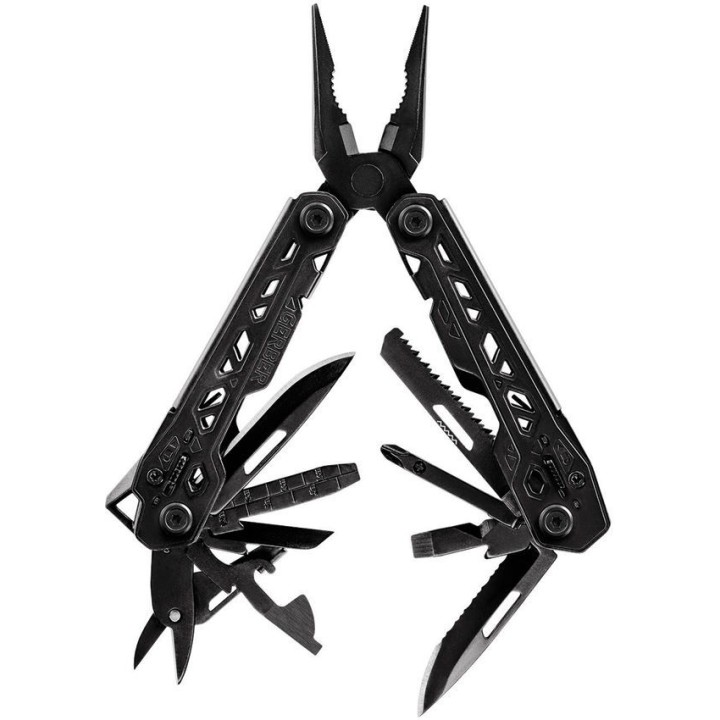 Pince Gerber Truss Multi Tool Black 17 Fonctions Manche Acier Outils Acier Etui Nylon G1779 - Livraison Gratuite