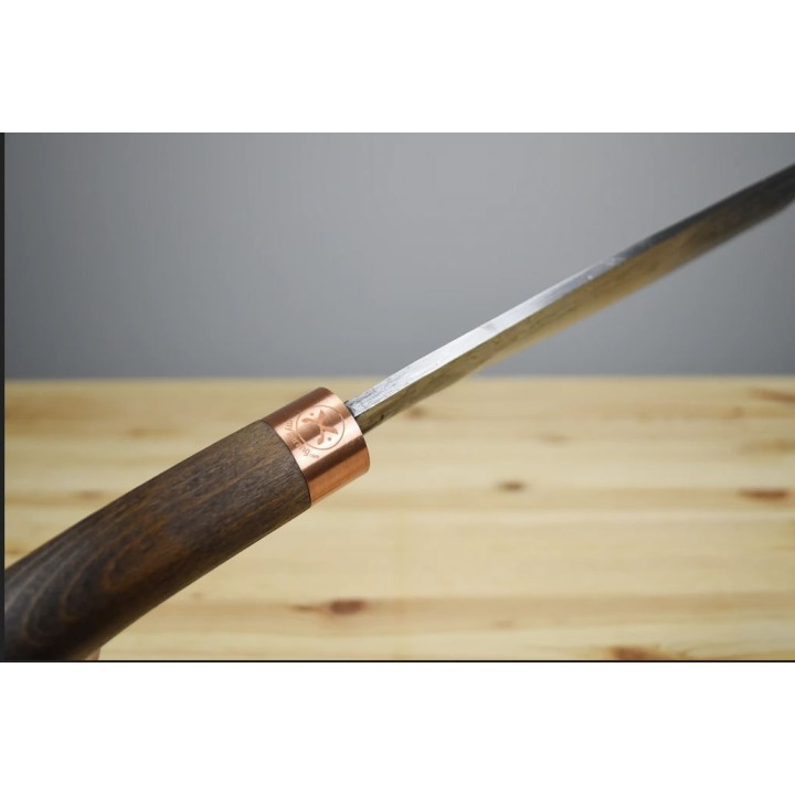 Machette My Parang Bentong 12" Carbone 5160 Manche Bois Etui Nylon Made In Malaysia MYPBNTG12 - Livraison Gratuite