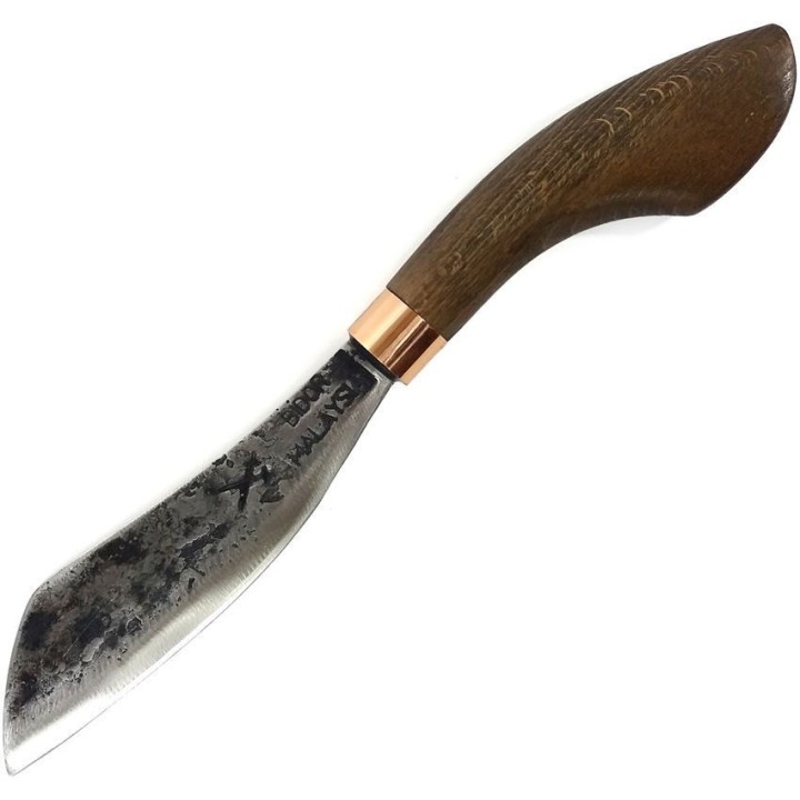 Machette My Parang Duku Chandong 8" Carbone 5160 Manche Bois Etui Nylon Made In Malaysia MYPCDG8 - Livraison Gratuite