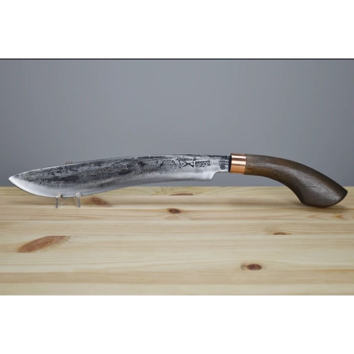 Machette My Parang Golok 115 Machete Carbone 5160 Manche Bois Etui Nylon Made In Malaysia MYPGLK115 - Livraison Gratuite